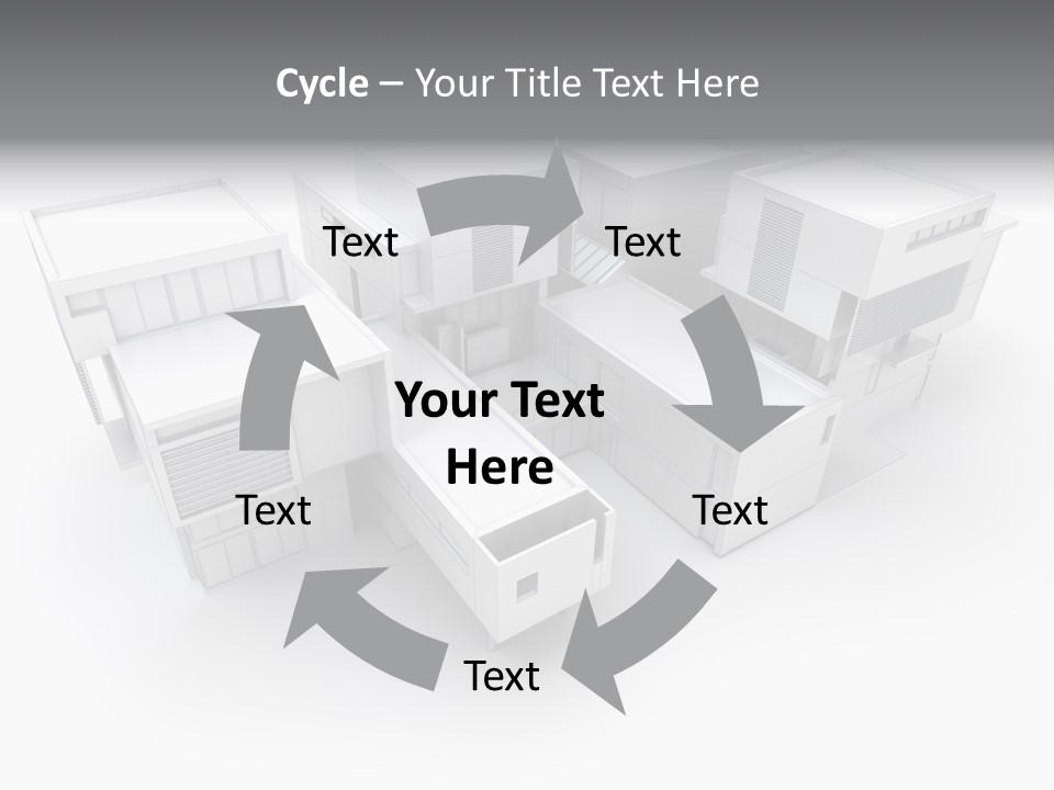 Contemporary House Residential PowerPoint Template