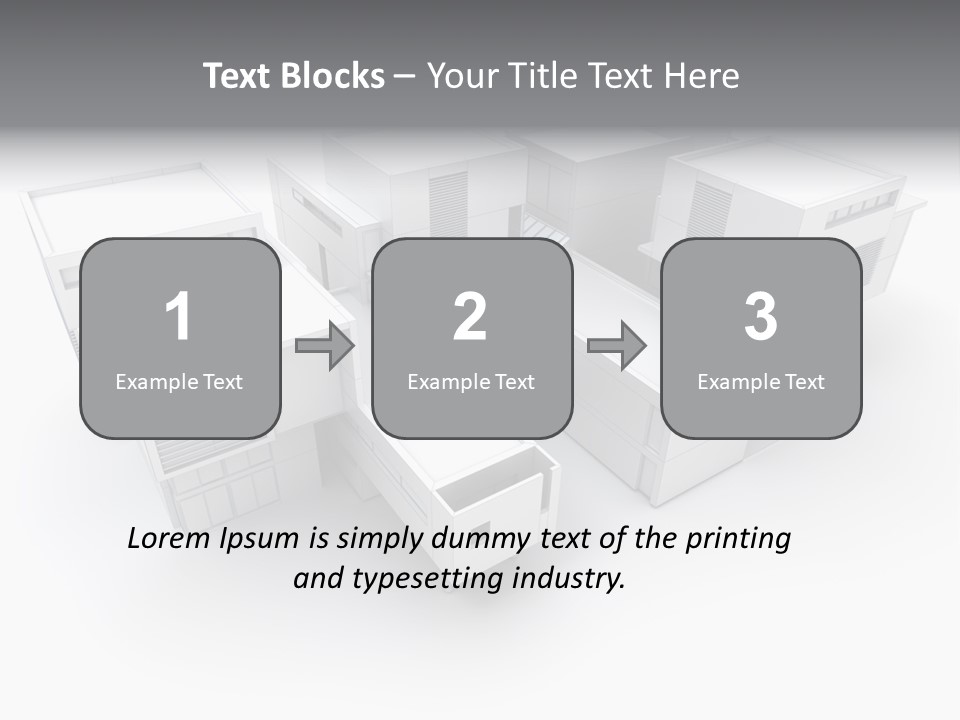 Contemporary House Residential PowerPoint Template