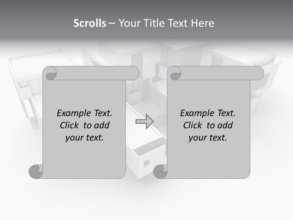 Contemporary House Residential PowerPoint Template