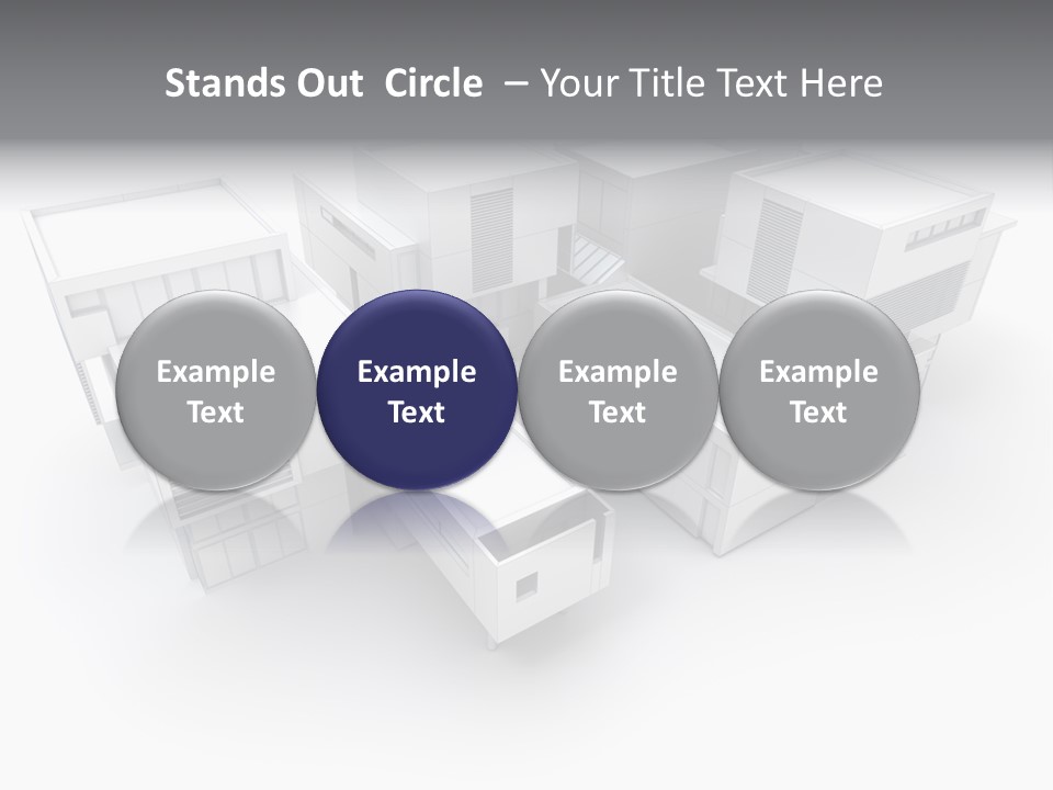 Contemporary House Residential PowerPoint Template