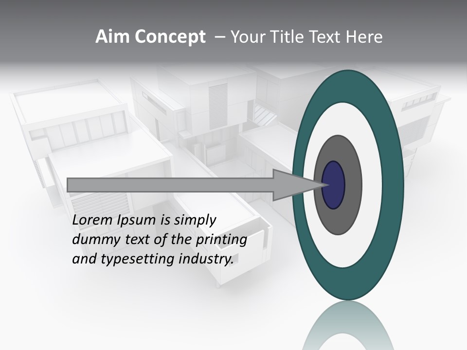 Contemporary House Residential PowerPoint Template