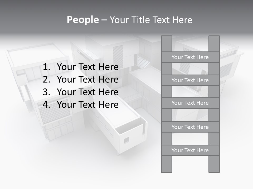 Contemporary House Residential PowerPoint Template