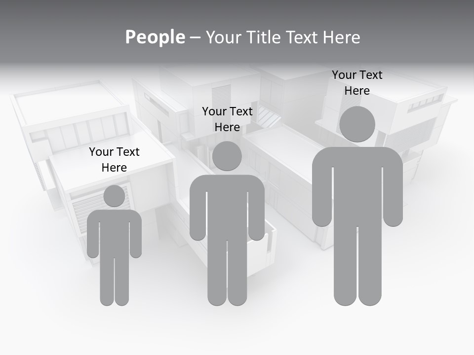 Contemporary House Residential PowerPoint Template