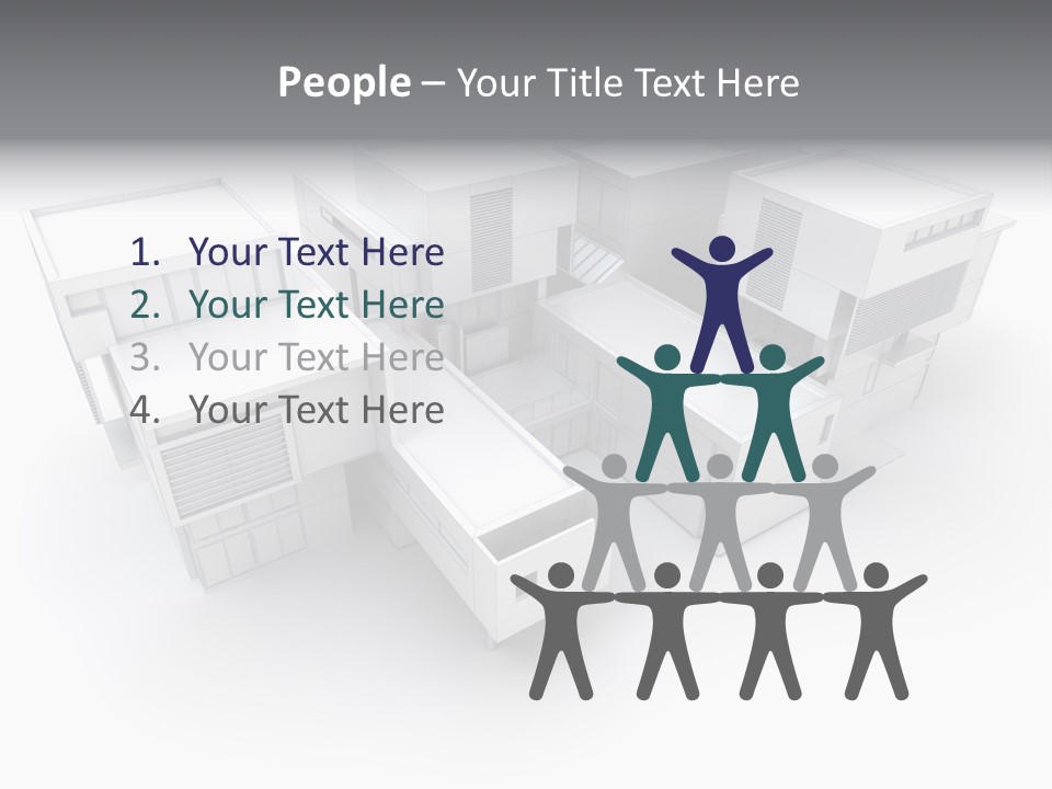 Contemporary House Residential PowerPoint Template