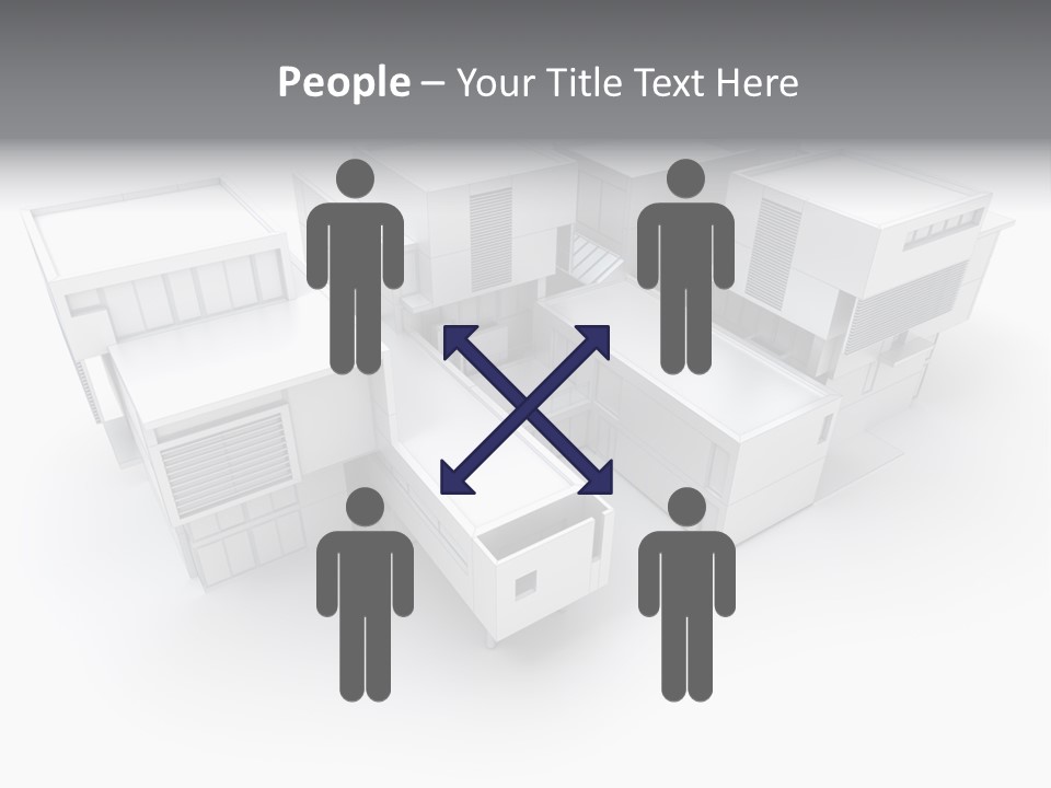 Contemporary House Residential PowerPoint Template