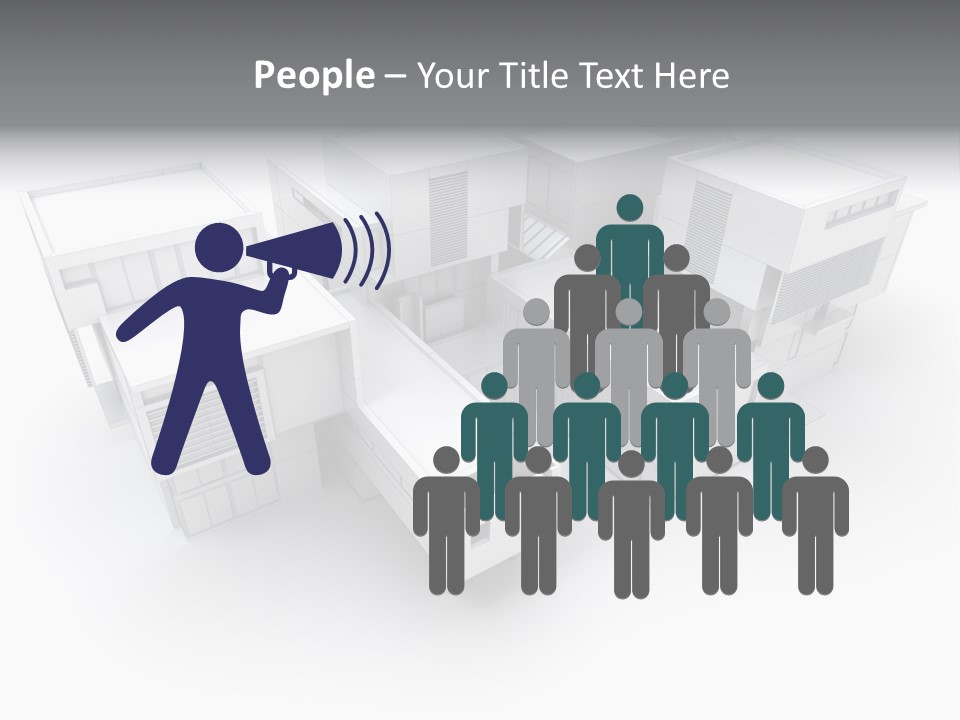 Contemporary House Residential PowerPoint Template