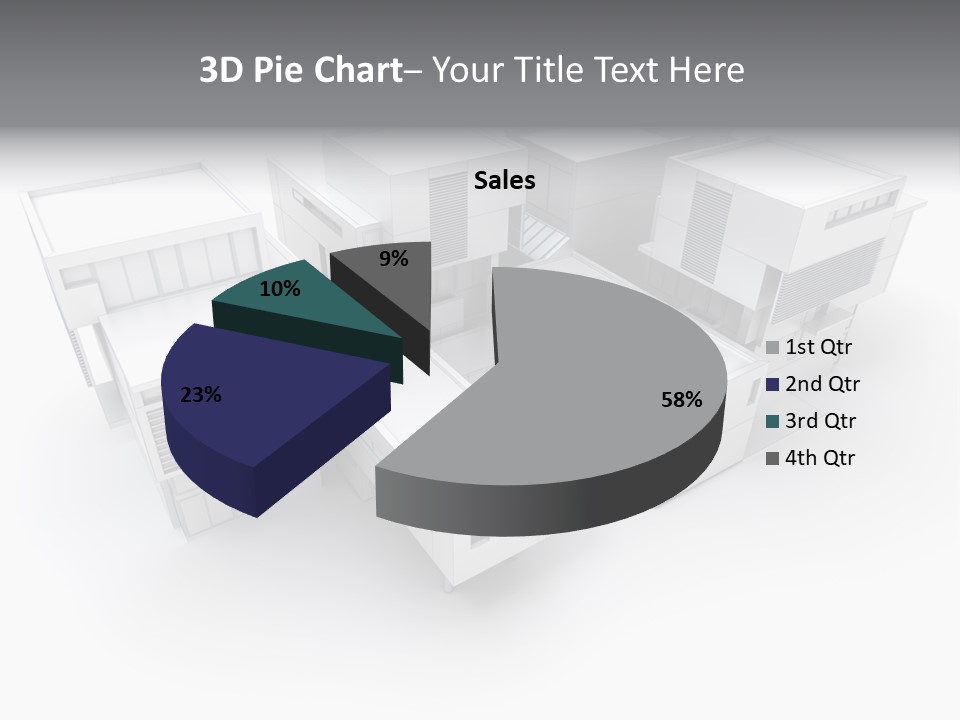 Contemporary House Residential PowerPoint Template