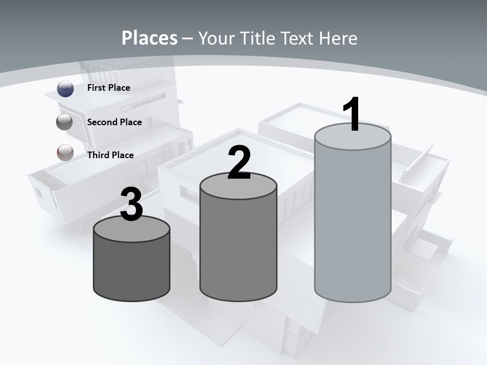 Design Architect Built Structure PowerPoint Template