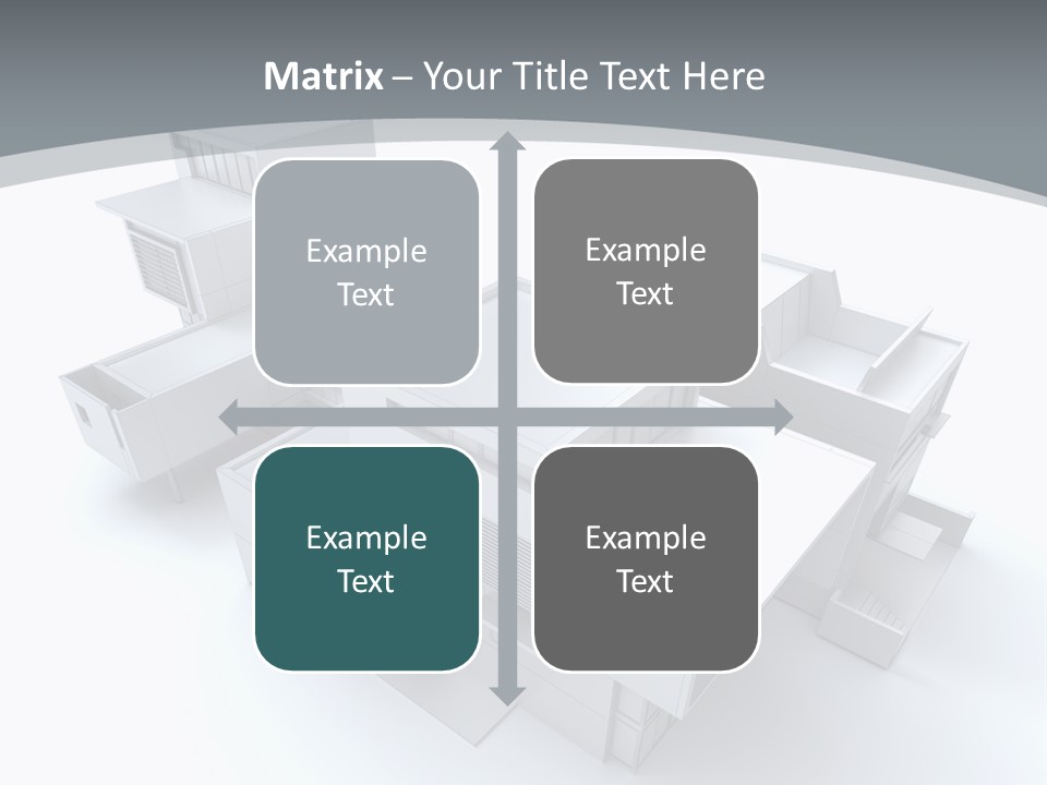 Design Architect Built Structure PowerPoint Template