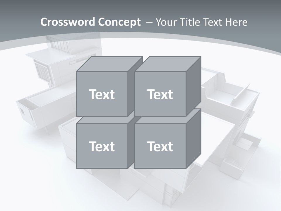 Design Architect Built Structure PowerPoint Template