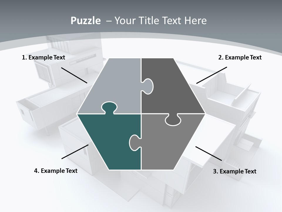 Design Architect Built Structure PowerPoint Template