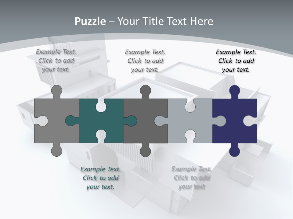 Design Architect Built Structure PowerPoint Template