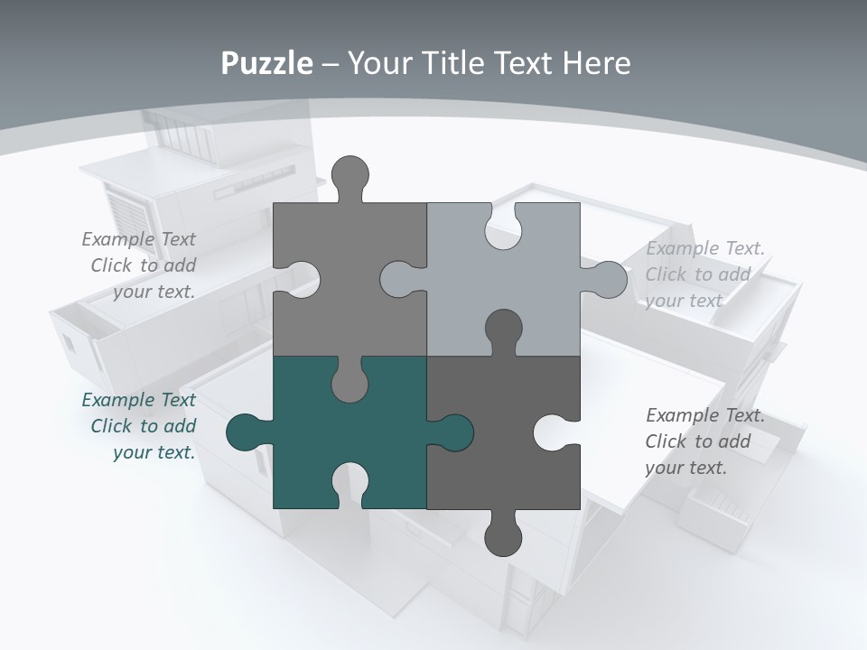 Design Architect Built Structure PowerPoint Template