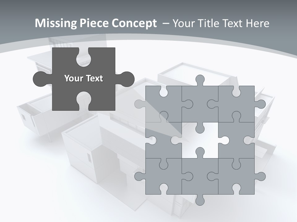 Design Architect Built Structure PowerPoint Template