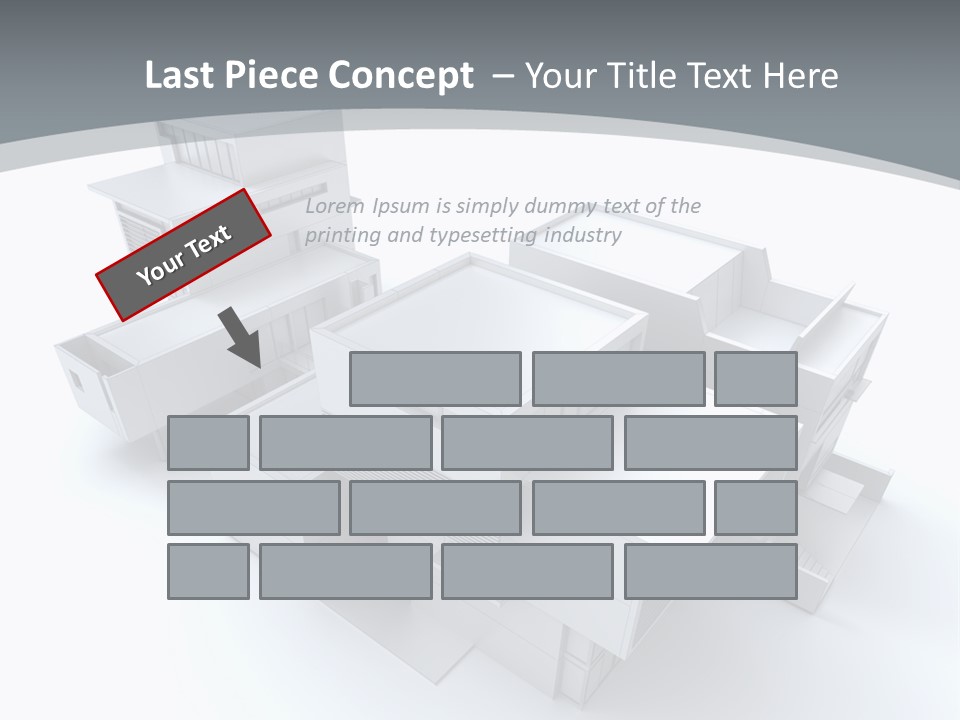 Design Architect Built Structure PowerPoint Template