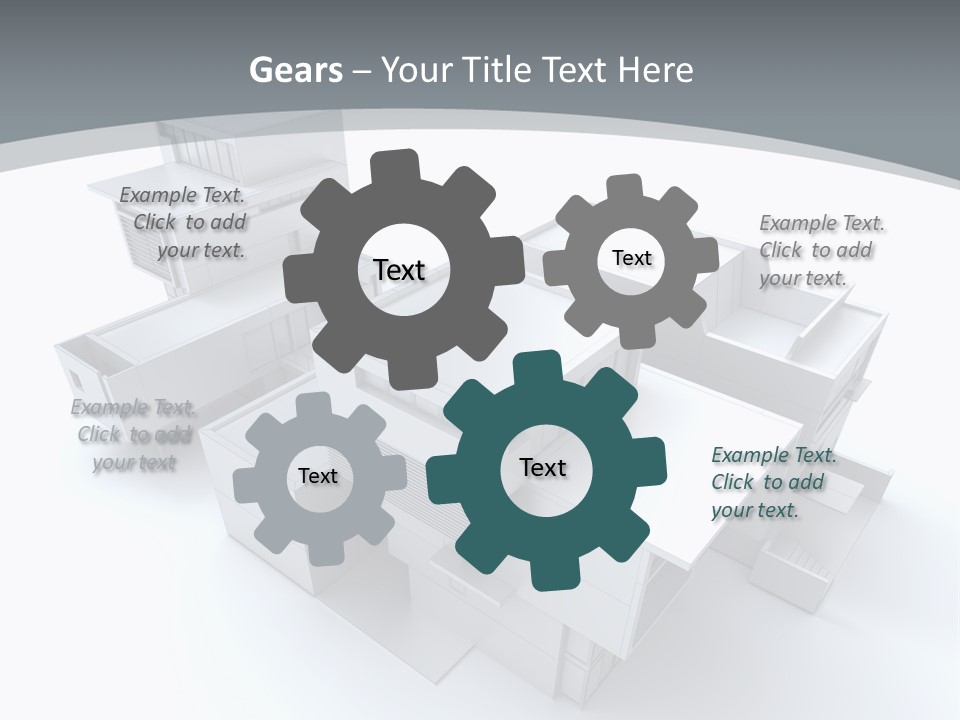 Design Architect Built Structure PowerPoint Template