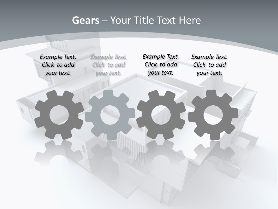 Design Architect Built Structure PowerPoint Template