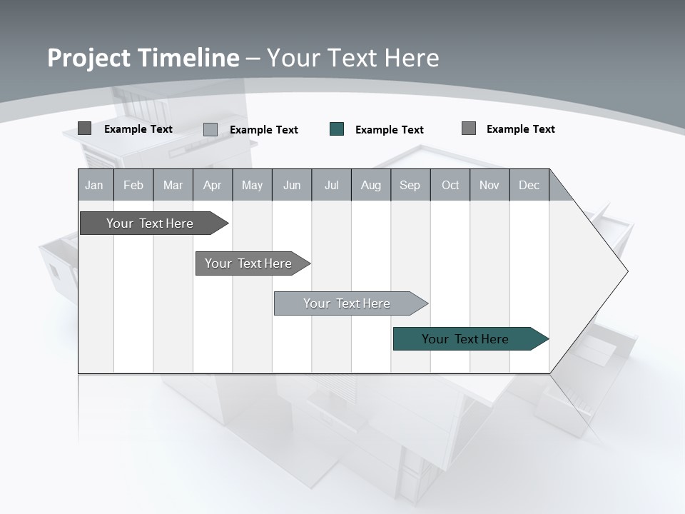Design Architect Built Structure PowerPoint Template