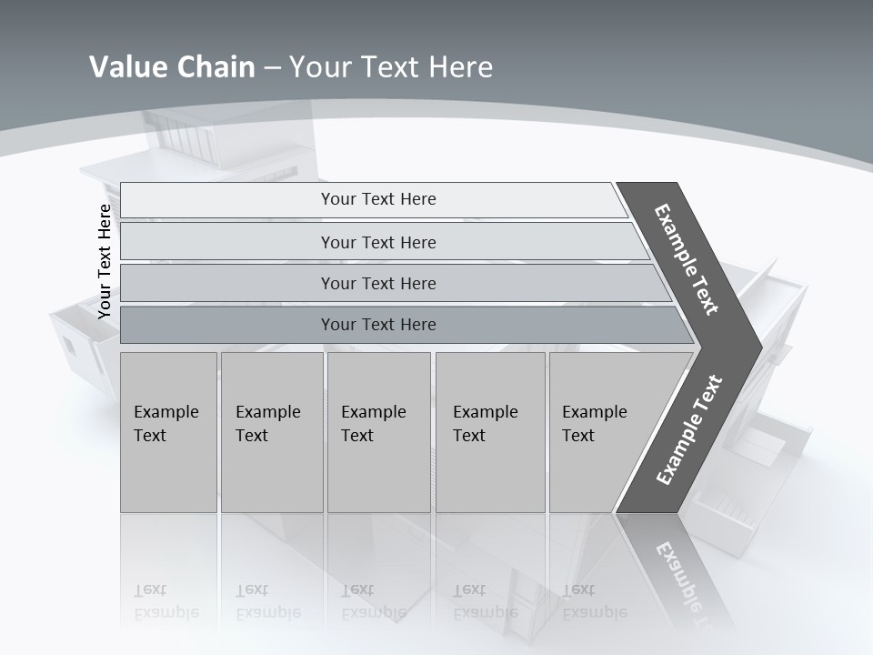 Design Architect Built Structure PowerPoint Template