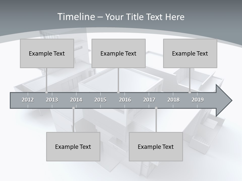 Design Architect Built Structure PowerPoint Template