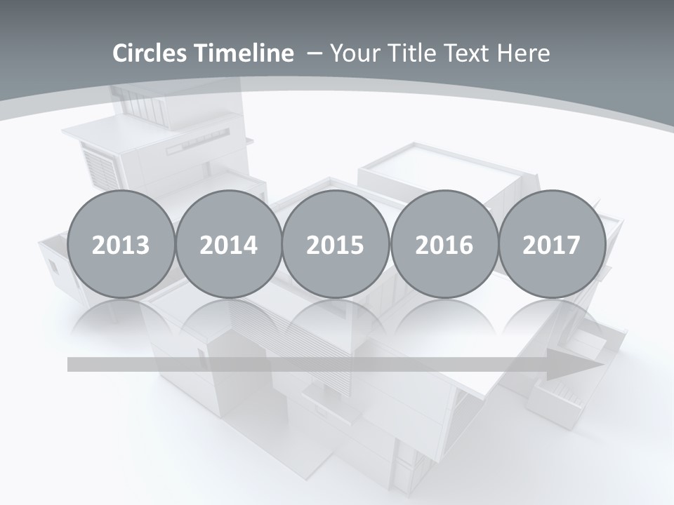 Design Architect Built Structure PowerPoint Template