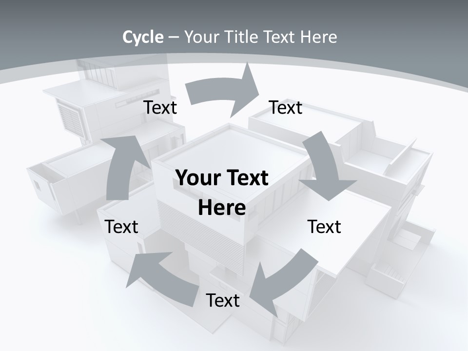 Design Architect Built Structure PowerPoint Template