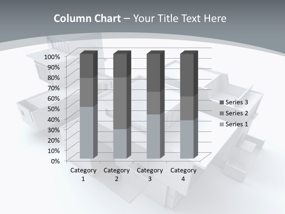 Design Architect Built Structure PowerPoint Template