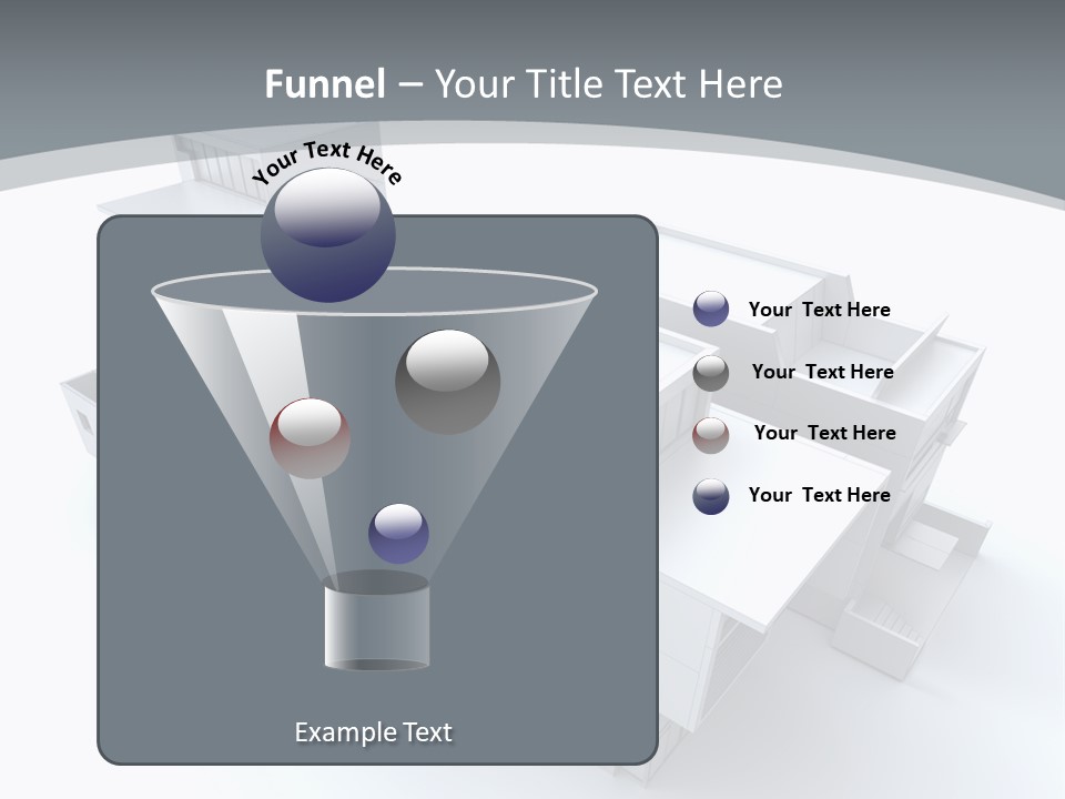 Design Architect Built Structure PowerPoint Template