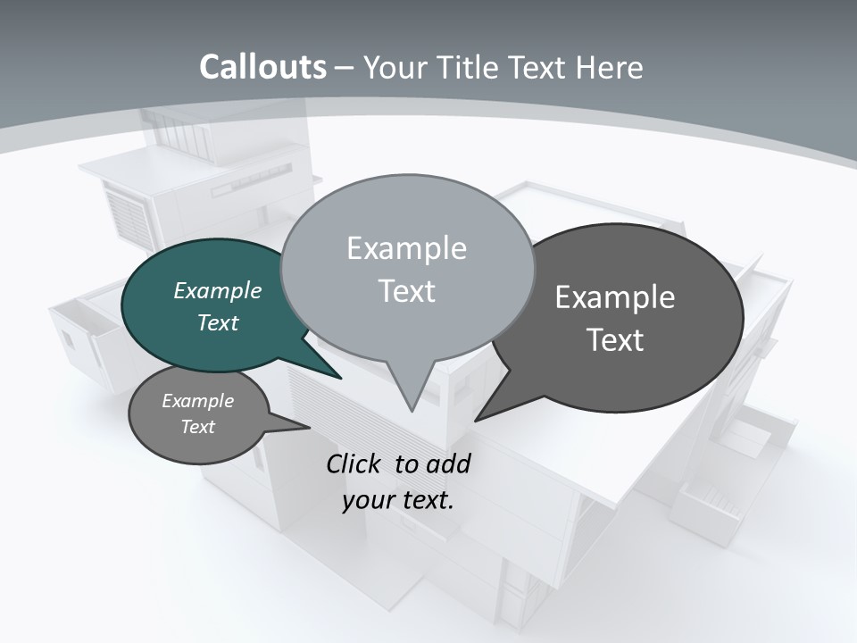 Design Architect Built Structure PowerPoint Template