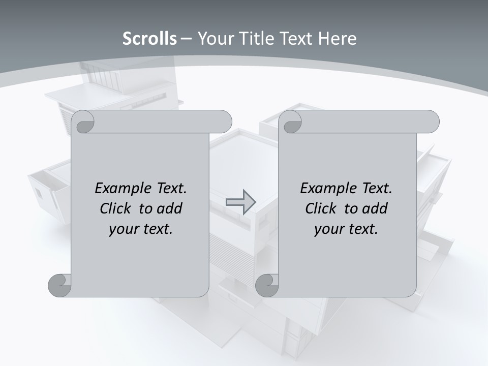 Design Architect Built Structure PowerPoint Template