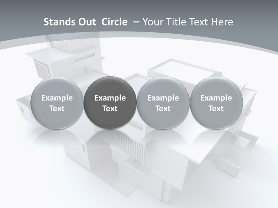 Design Architect Built Structure PowerPoint Template