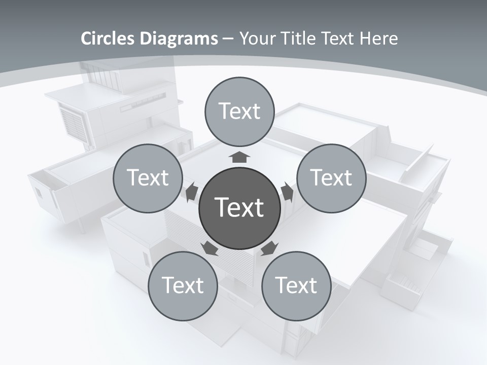 Design Architect Built Structure PowerPoint Template