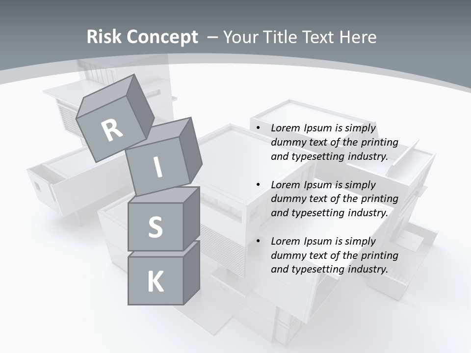 Design Architect Built Structure PowerPoint Template