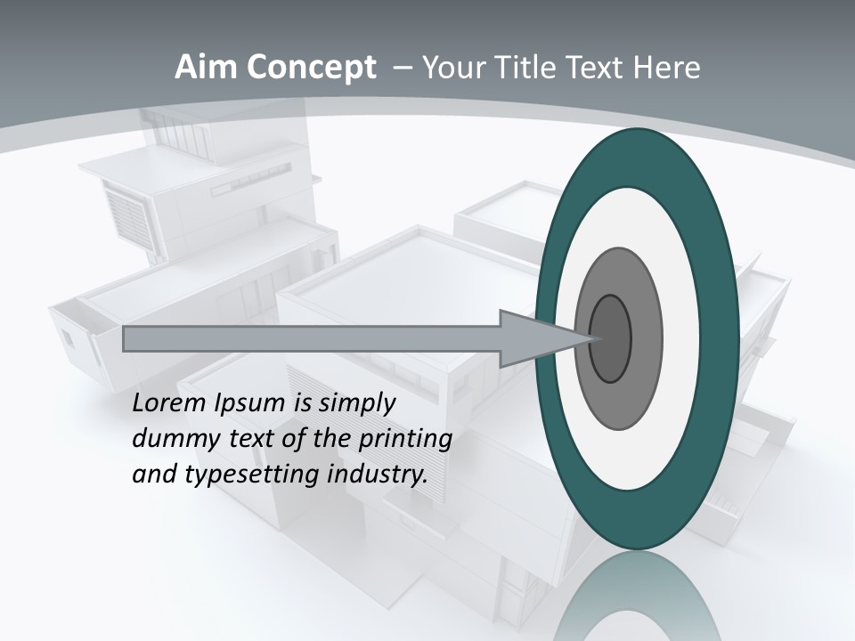 Design Architect Built Structure PowerPoint Template