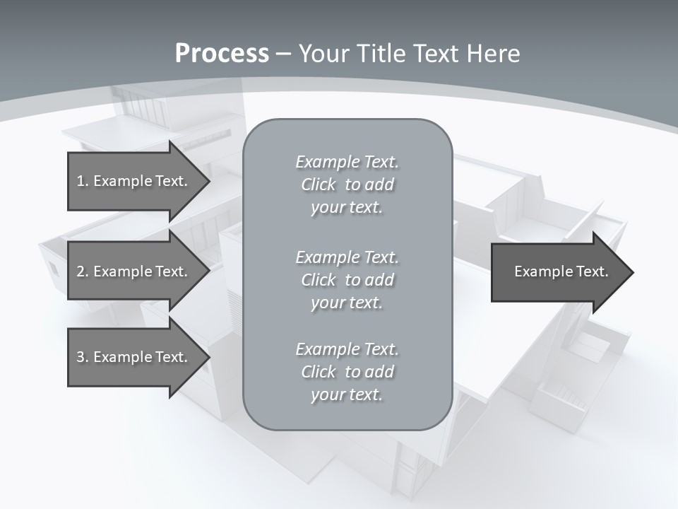 Design Architect Built Structure PowerPoint Template