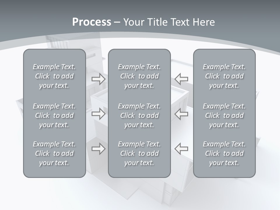 Design Architect Built Structure PowerPoint Template