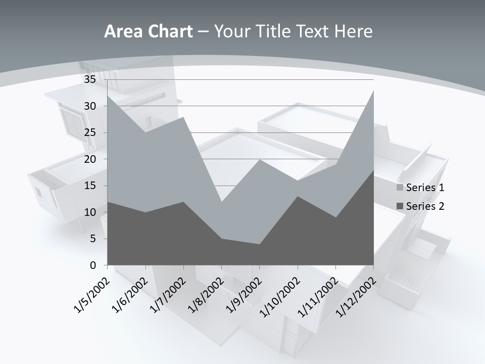 Design Architect Built Structure PowerPoint Template