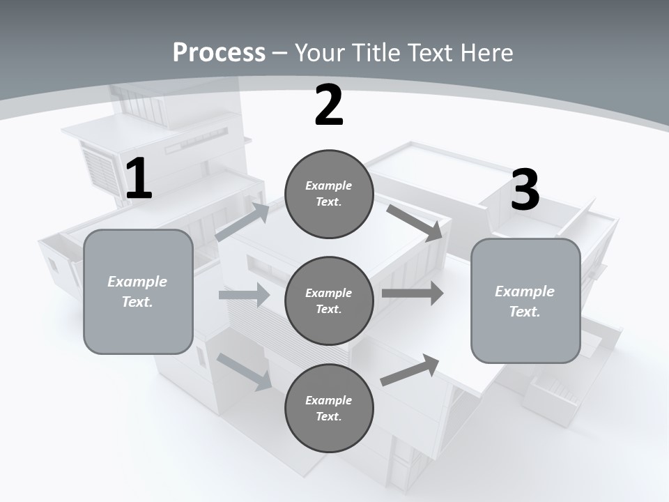 Design Architect Built Structure PowerPoint Template