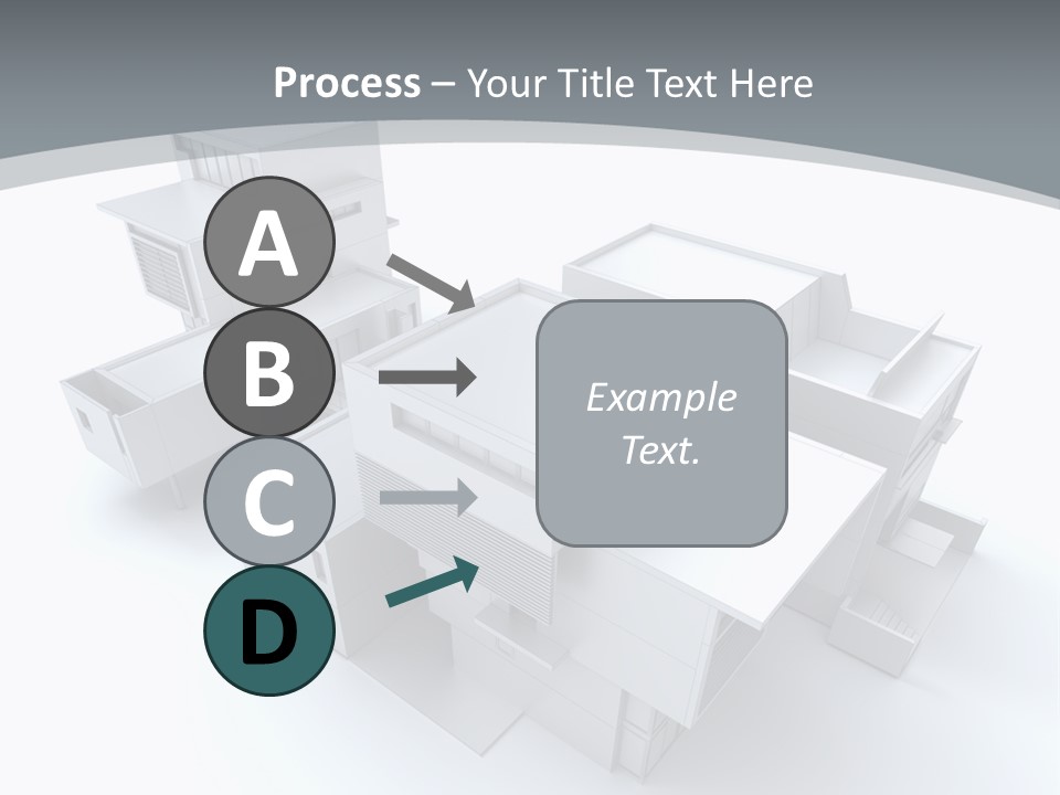 Design Architect Built Structure PowerPoint Template