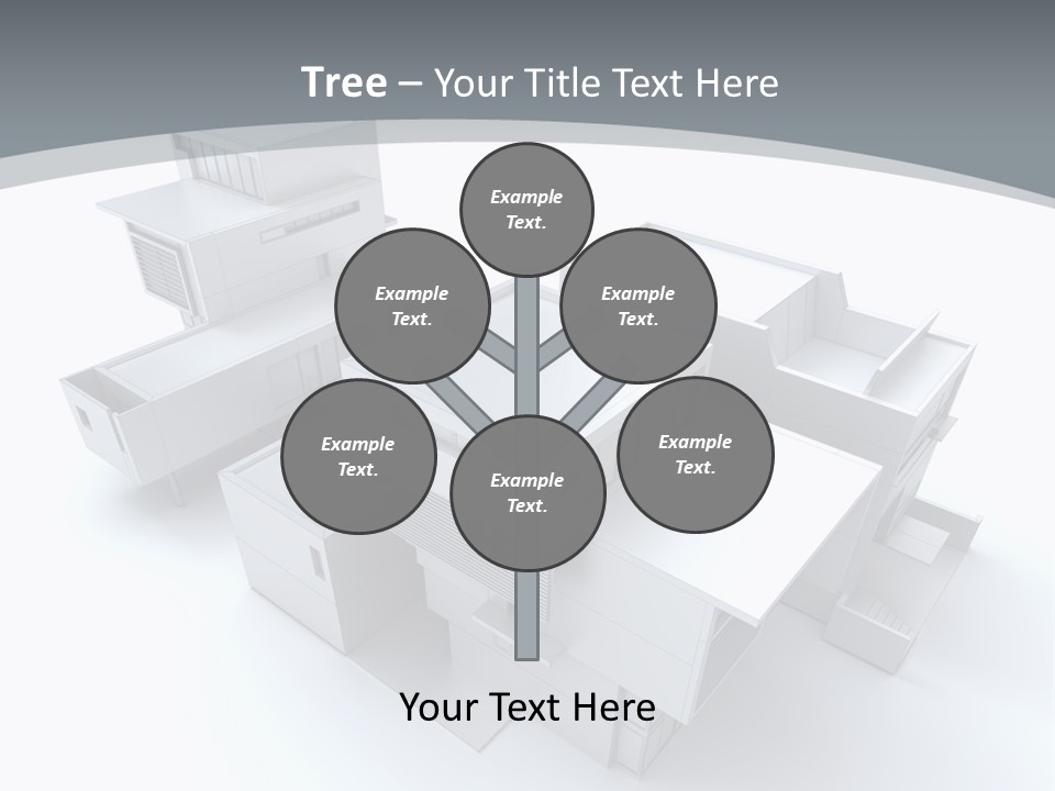 Design Architect Built Structure PowerPoint Template