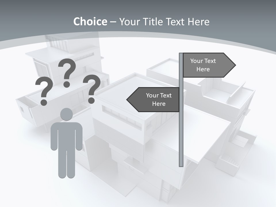 Design Architect Built Structure PowerPoint Template