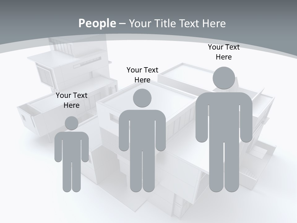 Design Architect Built Structure PowerPoint Template