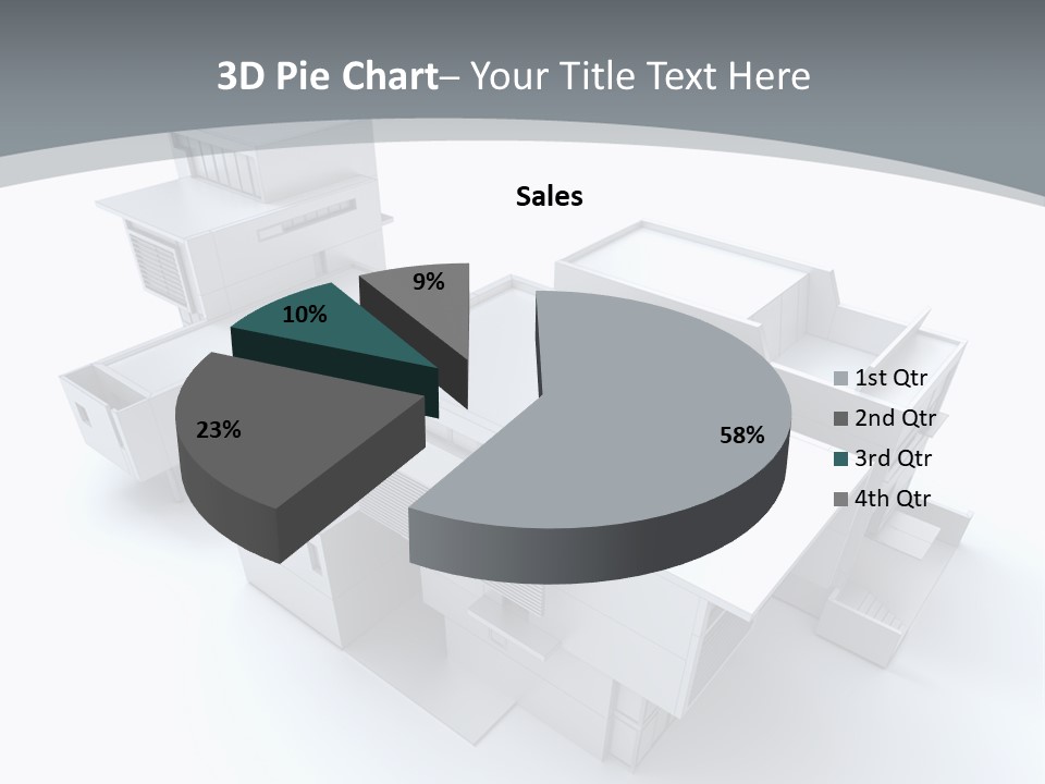 Design Architect Built Structure PowerPoint Template