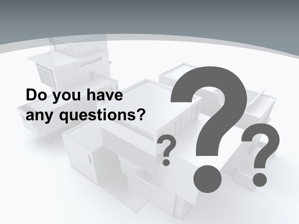 Design Architect Built Structure PowerPoint Template