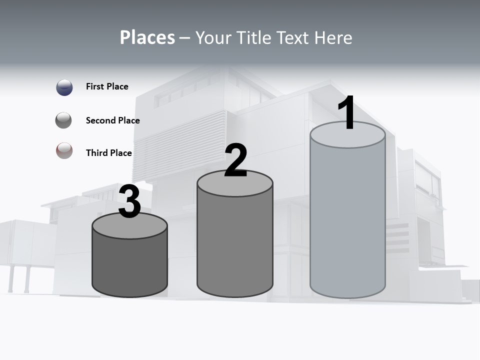 Housing Project Architecture House PowerPoint Template