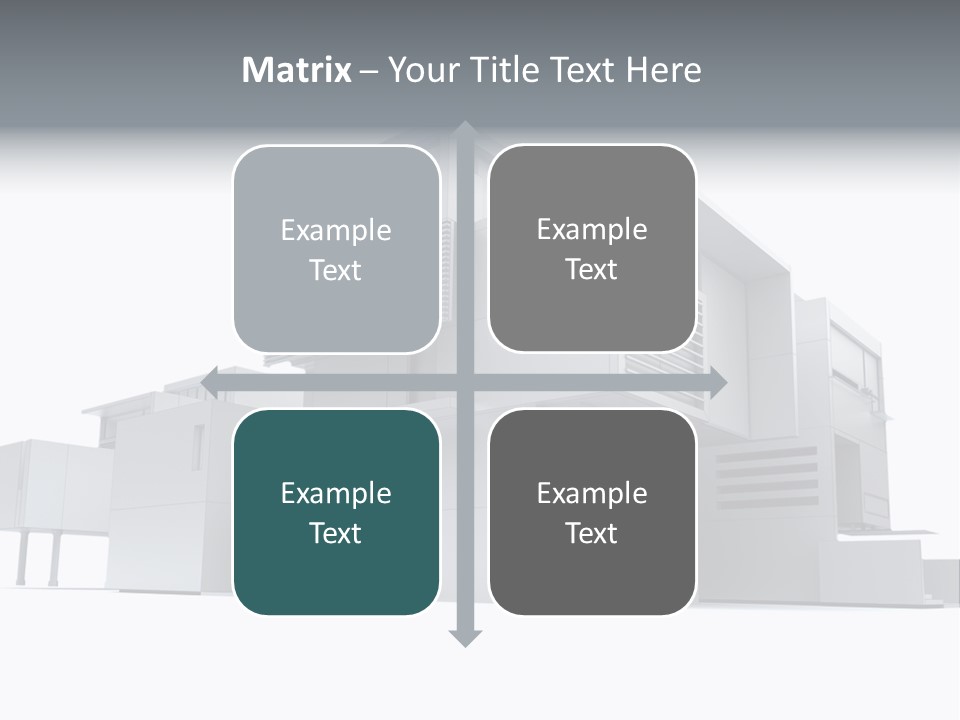 Housing Project Architecture House PowerPoint Template