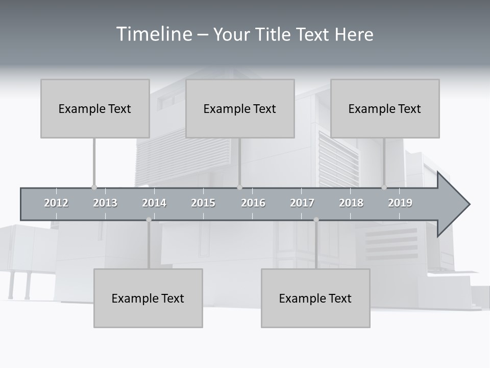 Housing Project Architecture House PowerPoint Template