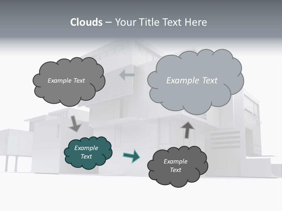 Housing Project Architecture House PowerPoint Template