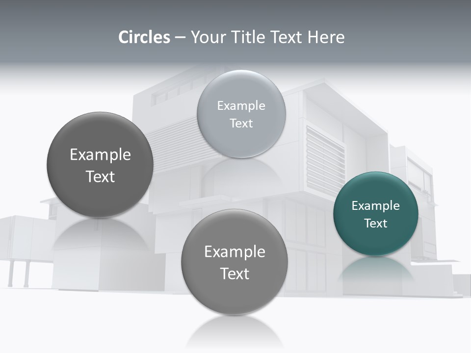 Housing Project Architecture House PowerPoint Template
