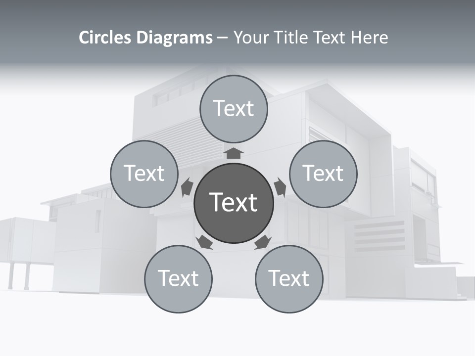 Housing Project Architecture House PowerPoint Template